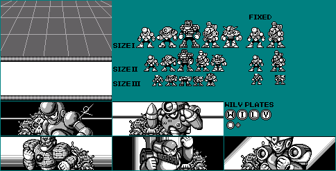 Mega Man IV - Stage Select 2