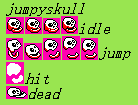 Jumpy Skull