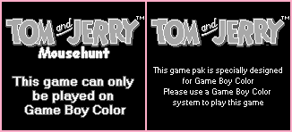 Game Boy Error Message