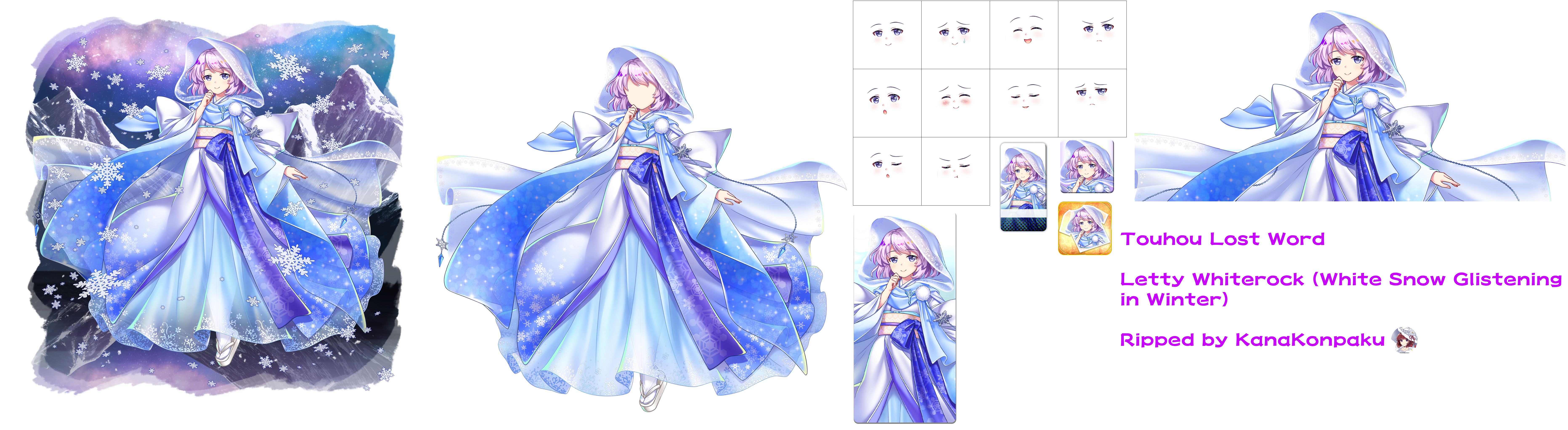 Touhou LostWord - Letty Whiterock (White Snow Glistening in Winter)