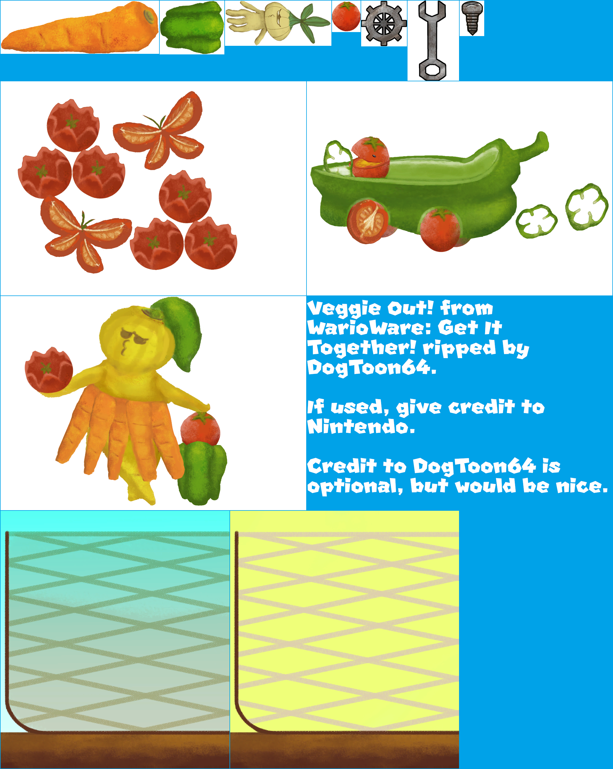 WarioWare: Get It Together! - Veggie Out!