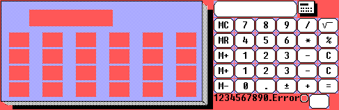 Windows 1.0 Built-In Applications - Calculator