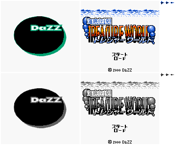 Dazz Logo & Title Screen