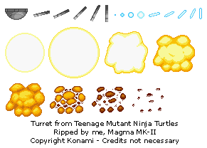 Teenage Mutant Ninja Turtles (Konami) - Turret