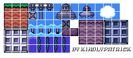 Muda Kingdom Tileset (SML2-Style)