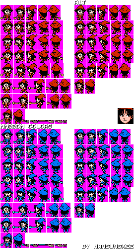 Francesca / Doropie (Mega Man 8-bit Deathmatch-Style)