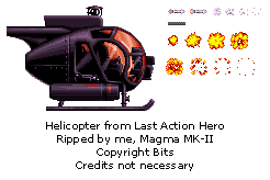 Last Action Hero - Helicopter