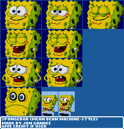SpongeBob (Mean Bean Machine-Style)