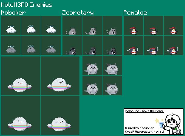 HoloH3RO Enemies (ID Gen3)