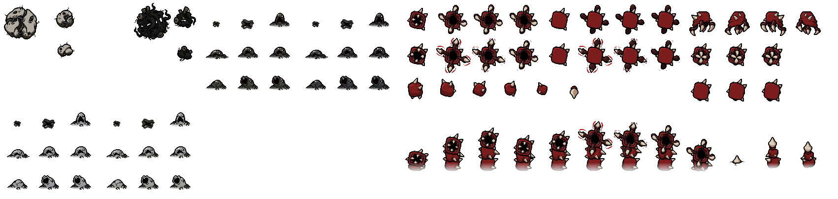 Unused Corpse Boss & Enemy Variants