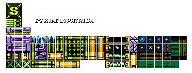 Mega Man Customs - Jupiter Tileset (GBC-Style)