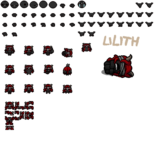The Binding of Isaac: Rebirth - Lilith (Repentance)