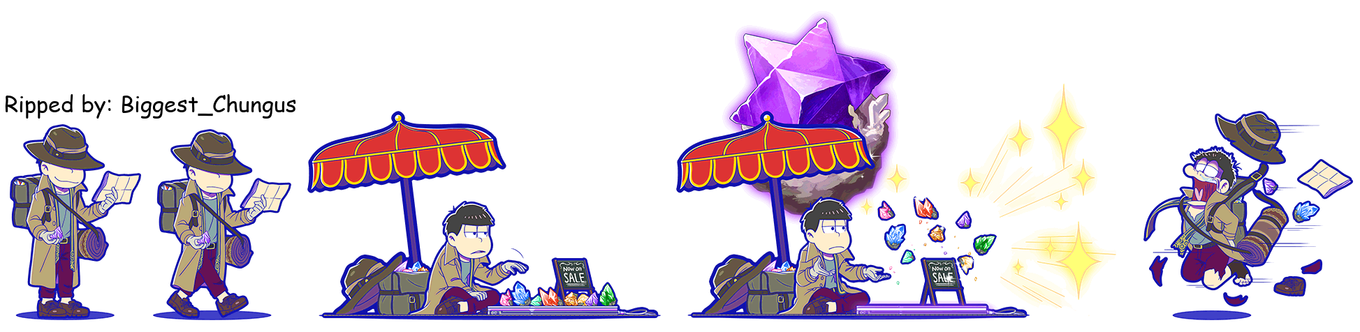 Osomatsu-san Hesokuri Wars: Battle of the NEETs - Ichimatsu (Jeweler)