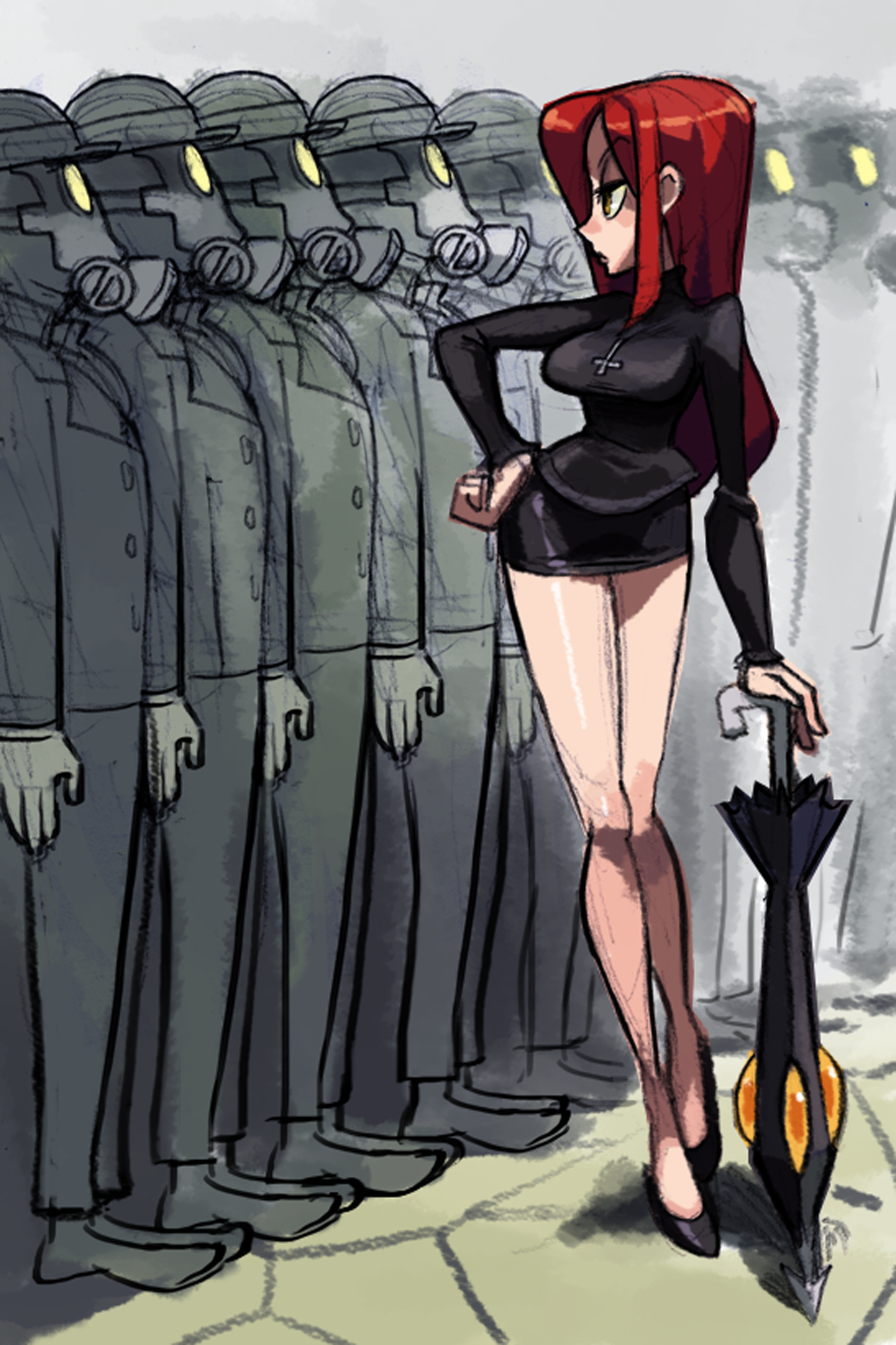 Skullgirls 2nd Encore - Parasoul Egrets [V2]