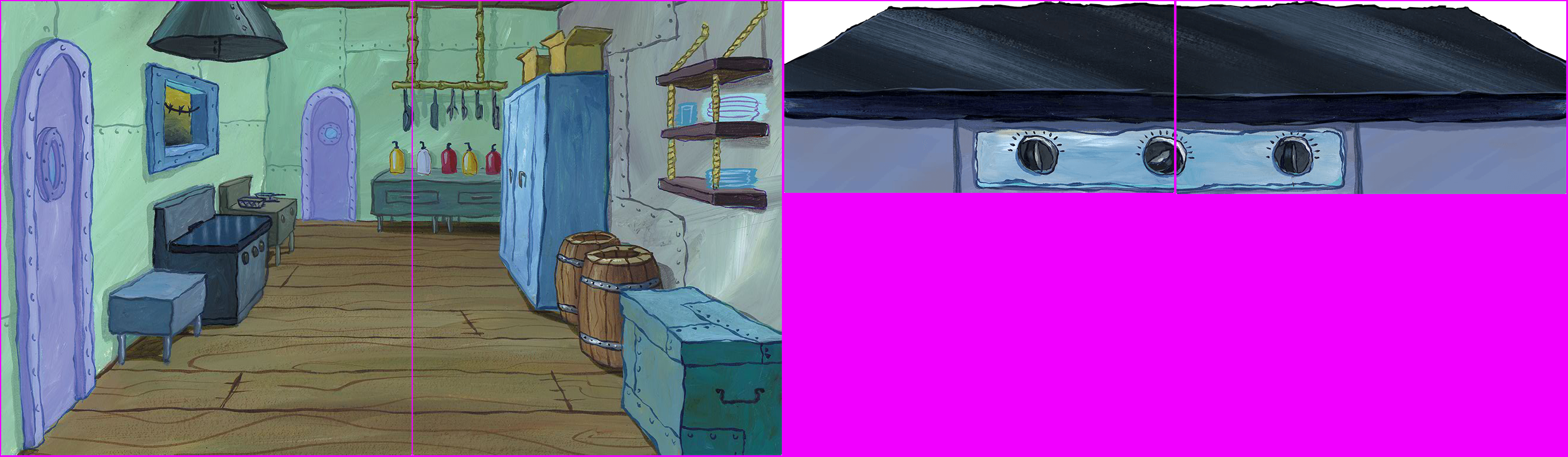 The Krusty Krab's Kitchen