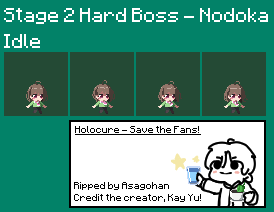 HoloCure - Save the Fans! - Stage 2 Hard Boss (Nodoka)