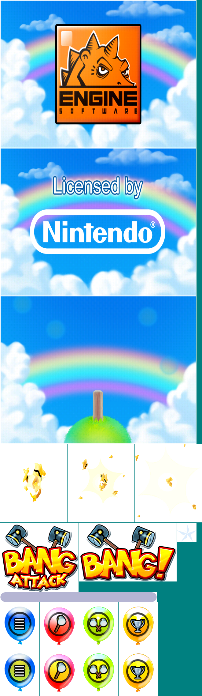 Bang Attack / Bang! - Title Screen