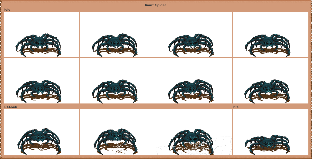 Might and Magic: World of Xeen - Giant Spider