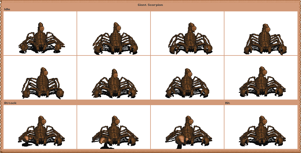 Might and Magic: World of Xeen - Giant Scorpion