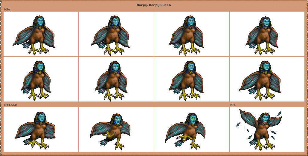 Might and Magic: World of Xeen - Harpy