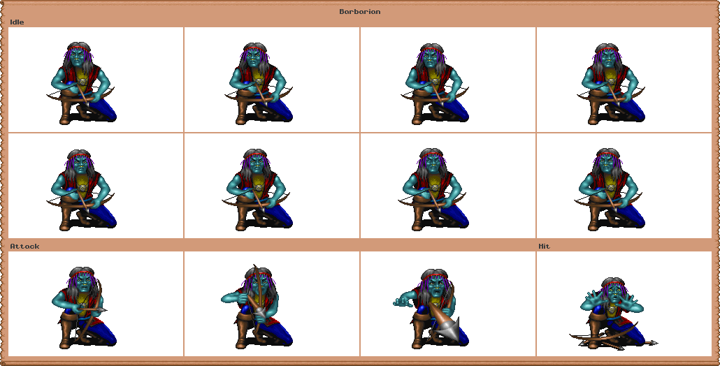 Might and Magic: World of Xeen (DOS) - Barbarian