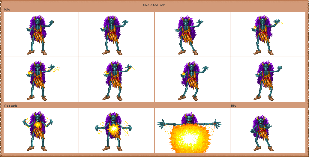 Might and Magic: World of Xeen - Skeletal Lich