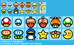 Mario Customs - Items (NSMBUDX)