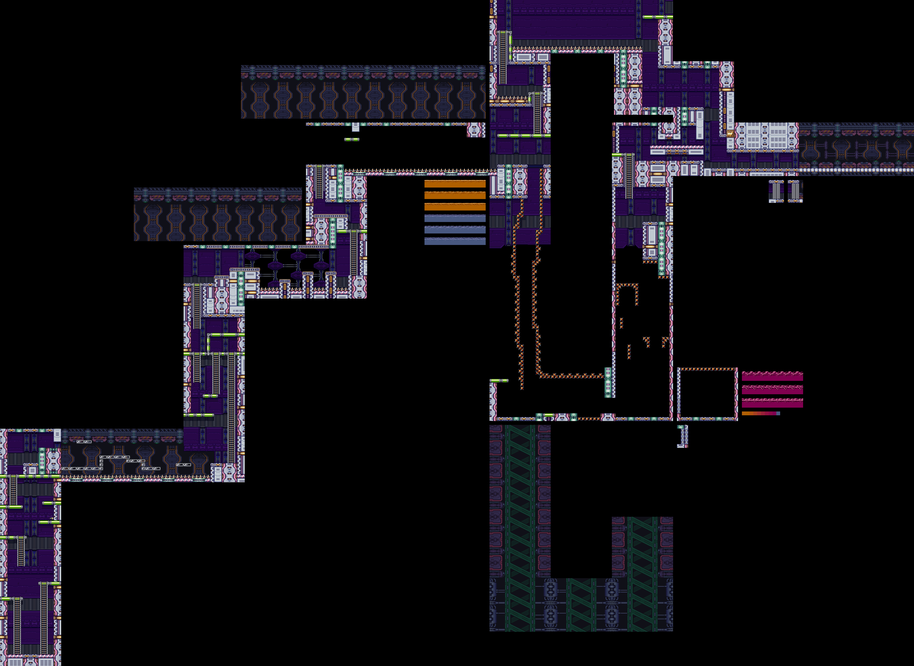 Mega Man 7 - Wily Stage 3