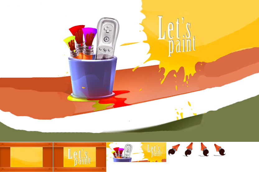 Let's Paint - Wii Menu Banner & Save Data
