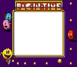 Pac-in-Time - Super Game Boy Border