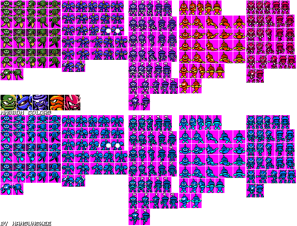 Krion/Akudama Army (Mega Man 8-bit Deathmatch-Style)