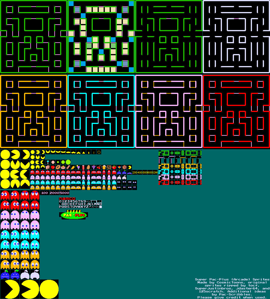 Pac-Man Customs - Super Pac-Plus (Arcade)