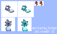 Pokémon Customs - #0969 Glimmet (G/S/C-Style)