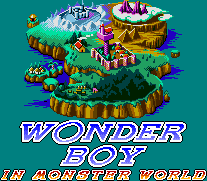 Wonder Boy in Monster World - World Map