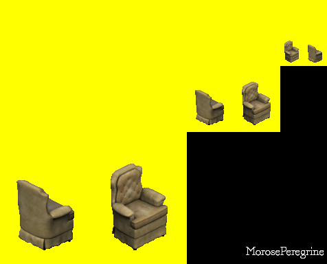 The Sims - Comfortably Distressed Easy Chair