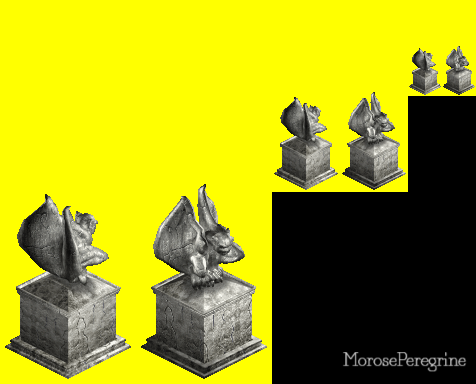 The Sims - "La Gargouille" Ornamental Sculpture