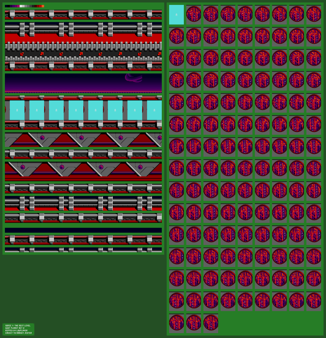 Sonic 1: The Next Level (Hack) - Gust Planet Act 2