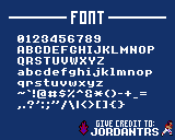 Retro Bowl College - Font