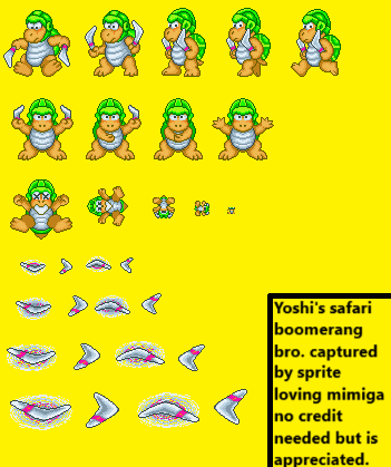 Yoshi's Safari - Boomerang Bros