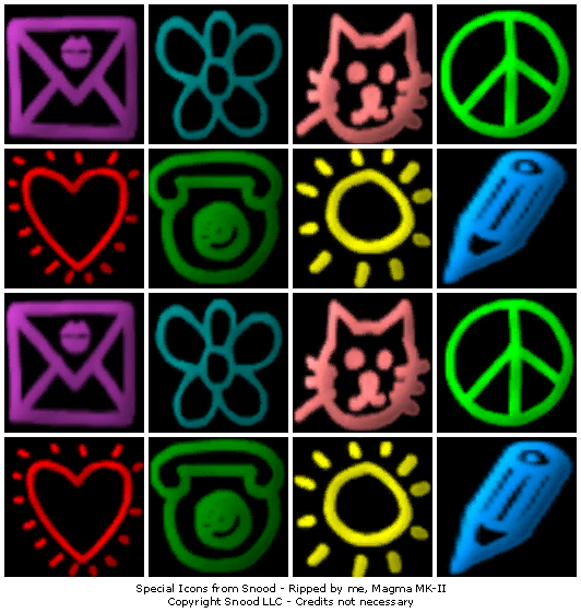Snood - Special Icons