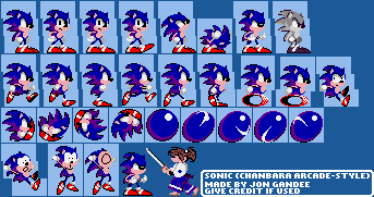 Sonic the Hedgehog Customs - Sonic (Chanbara Arcade-Style)