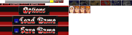 Wolfenstein 3D - Menus