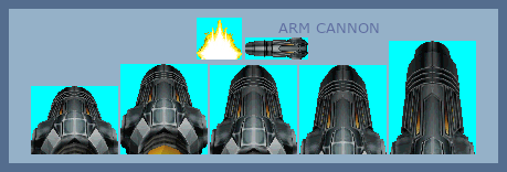 Metroid Customs - Arm Cannon (Doom / Doom 2-Style)