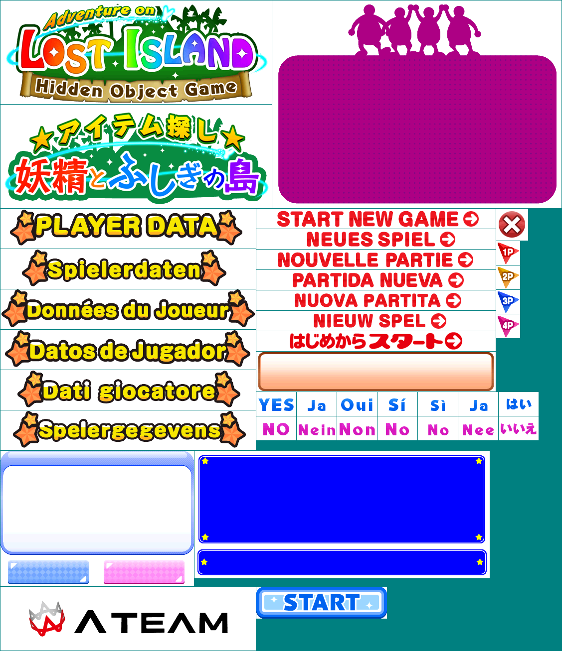 Title Screen & File Selection