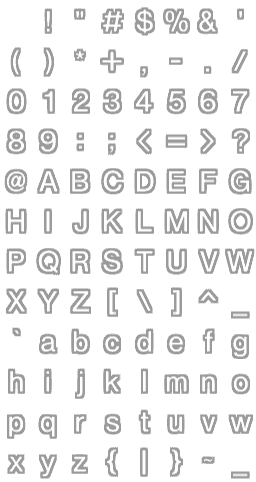 System BIOS - Font