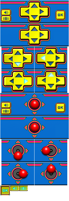 Ms. Pac-Man (J2ME/BREW, Americas) - Control Panel