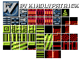 Metal Man Tileset (GBC Style)