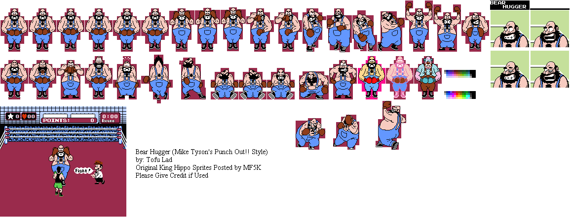 Bear Hugger (NES Style)