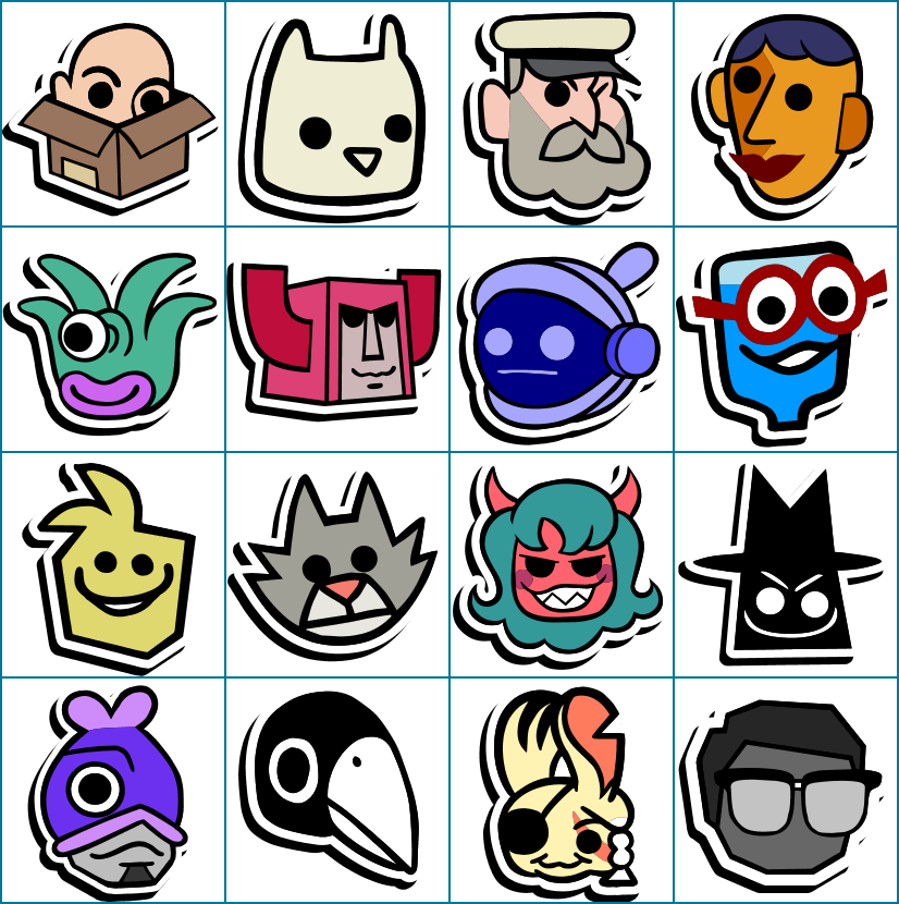 Character Icons