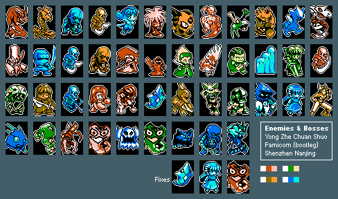 Enemies & Bosses